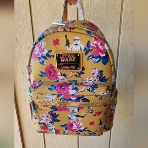Loungefly Storm Trooper Floral Backpack